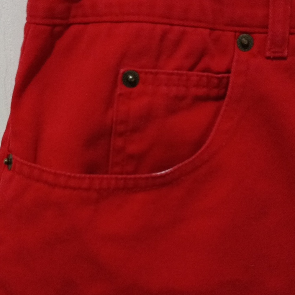 Talbot's classic 5 pocket red shorts size 18 - Picture 3 of 10